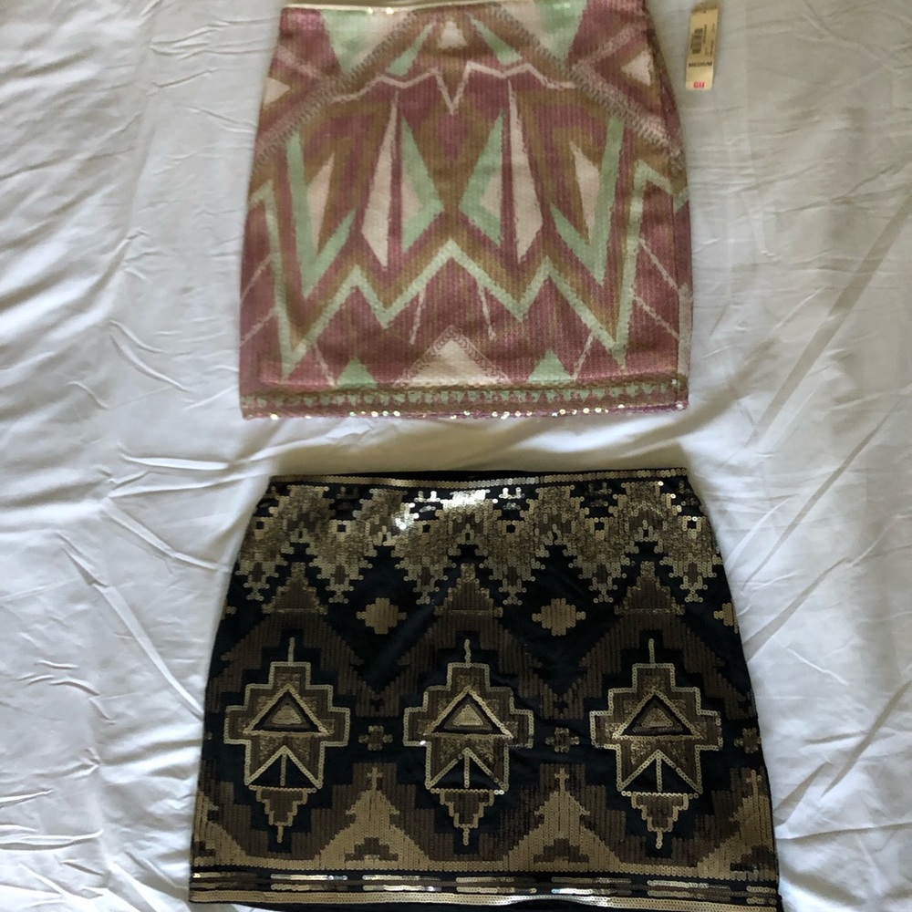 Decree and Express Sequins Skirts